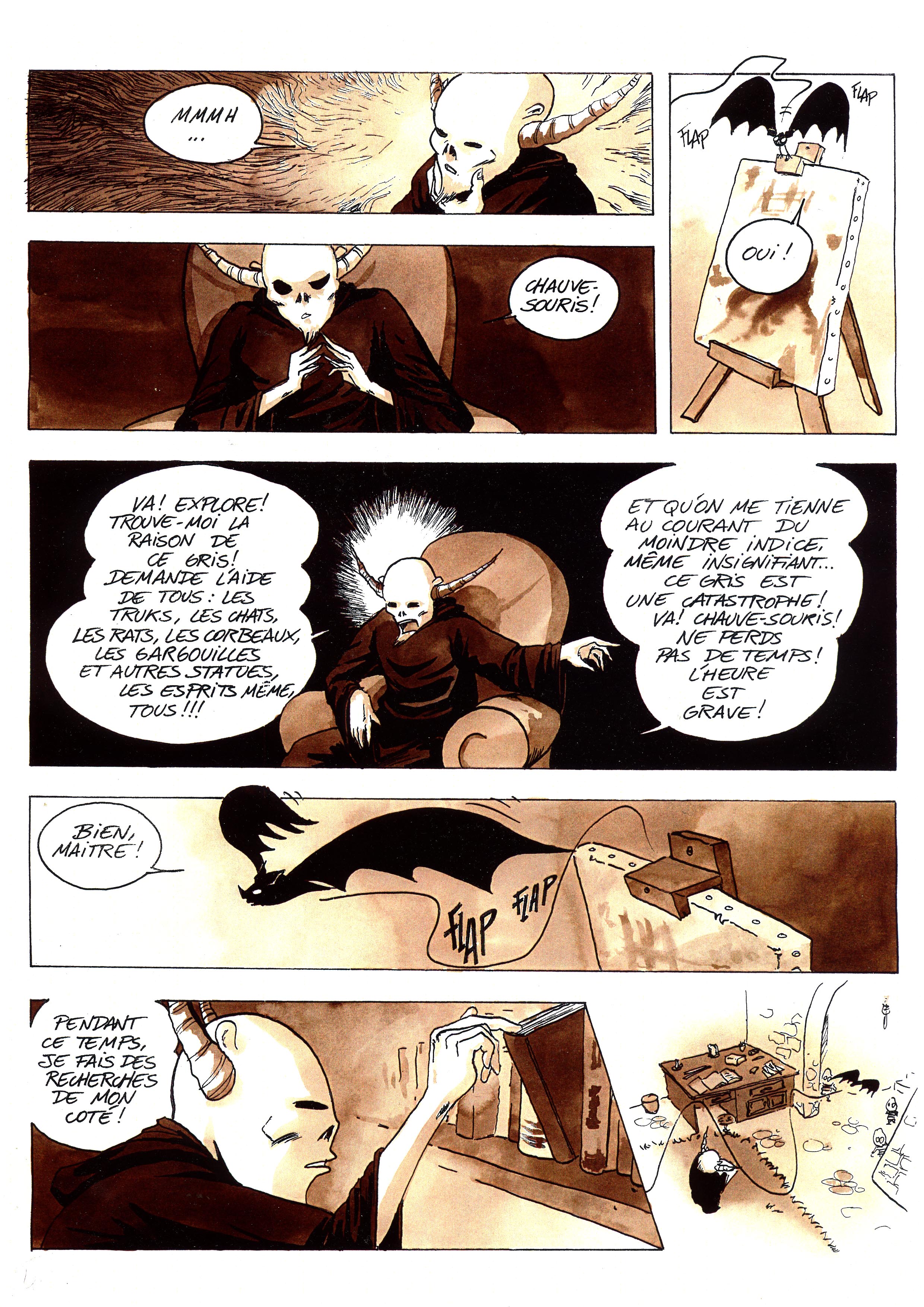 Planche 5 BD - Le Gris